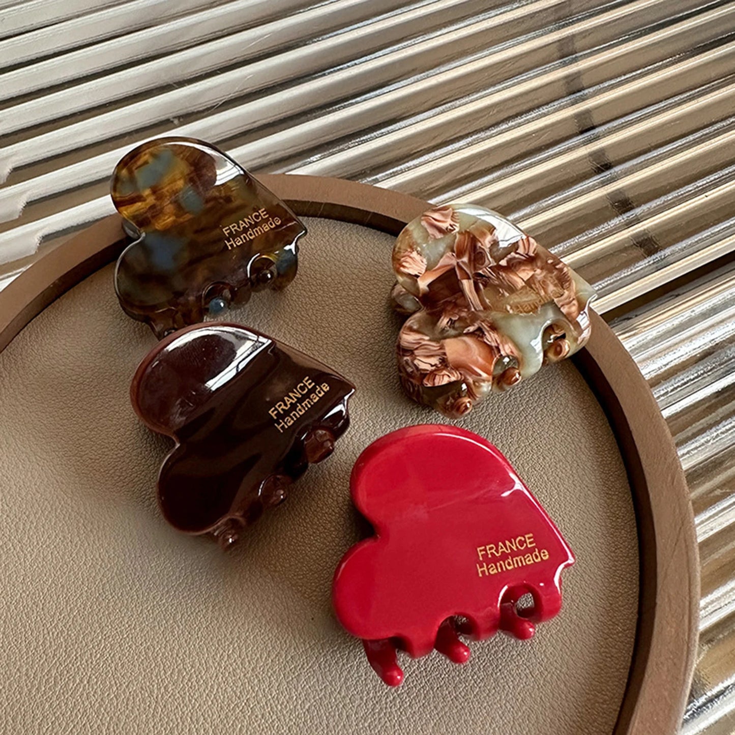 HeartClasp™ Acetate Hair Clip